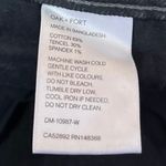 Oak + Fort Black High Waist Straight Wide Leg Trousers Denim Jeans Pants Size 26 Photo 4