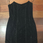 Forever 21 Rhinestone black mini dress  Photo 0