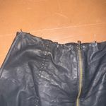 Free People  Vegan Leather Skirt Photo 3