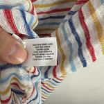 Lane Bryant  26 Striped Cowl Neck Tank Top Sleeveless Drape Coastal Resort Plus Photo 5