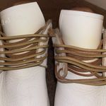 esseutesse Fringe Sneakers White Size 8 Photo 6