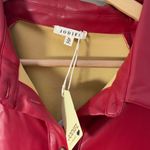 JODIFL  Red Faux Leather Dress NWT size XL Photo 1