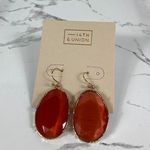 14th & Union 4/$25 NWT  Folded metal hoop earrings Photo 0