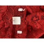 Victoria's Secret Vintage y2k  2001 Holiday Collection Lace Wrap Top Red Size M Photo 2