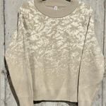 Athleta Jacquard Merino Wool Crew Sweater Size Small Photo 0