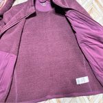 UNTUCKIT KEZOH Full Zip Fleece Lined Jacket Sweatshirt Maroon Outdoor Warm Comfy Purple Photo 10