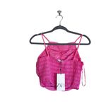 ZARA NWT  DRAPED CROP TOP RUCHED DETAILING BLOGGERS FAV XS Photo 7