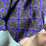 Lucca Couture open back purple long sleeve romper with medallion print size L Photo 10