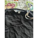 Blue Island  Swim Cover Dress Button Front Black Size M Photo 4