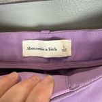 Abercrombie & Fitch ‎ Sloane Purple Tailored Ultra-Wide Leg Pants Size Large Photo 2