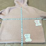 FILA  szXL (seems smaller) pink pull over sherpa style hoodie GUC Photo 7