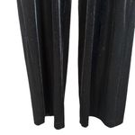 ZARA Black Velour Drawstring Waist Wide Leg Lounge Casual Pants Women Sz S Photo 3