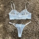 SheIn Lingerie Lace Set in Blue, Size S​​ Photo 1