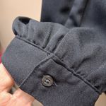 Lands' End Classic Black Blouse Photo 7