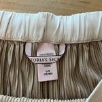 Victoria's Secret Gold Cringle Mid-Rise Leisure Drape Stretch Waistband Sleep Sh Photo 4