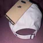 Nike  Unstructured Club Swoosh Cap in Light Bone & Black S/M Unisex Hat Photo 2