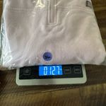 Vineyard Vines  Womens Pink and Mint Whale Embroidered Shep 1/4 Zip Shirt Small Photo 9