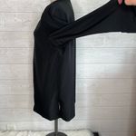 Bedford Fair Lifestyles black button up tunic Size 12P Photo 2