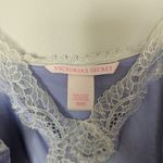 Victoria's Secret Lavender Chemise Nightie with Lace Trim Sz M Photo 1
