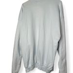 vintage Christmas crewneck sweatshirt with a cat and birds christmas XL Blue Photo 3