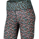 Nike  7" Floral DRI-FIT Spandex Biker Shorts RARE Size Small EUC #0532 Photo 0