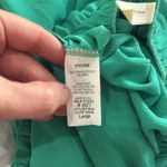 Tyche  flowy green stretchy waist shorts with pocket size large Photo 3