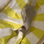 On 34th Elegant Straw Tote Bag with White Handles By  Photo 6