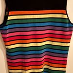 Vintage‎ World Republic Clothing Co. L Silk Blend Striped Knit Top EUC Purple Size L Photo 4