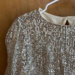 Alexia Admor Alexia By  Blake‎ Sequin Top Small Silver Photo 4