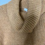 Abound Around Womens Sweater‎ Large Camel Brown Turtleneck Cozy Knit Pullover Size L Photo 5