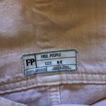 Free People Torn Up Jumper Frayed Hem Overalls Mini Dress Size 6. Pink D… Photo 7