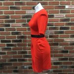 ASOS  Orange Tulip Dress Sz 2 Women's Dress 3/4 length sleeve knee length dress Photo 4
