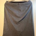 Vintage Symmetry Black Embellished Pencil Skirt SZ 6 Pleated Flare Tweed Floral Photo 4