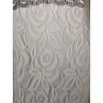 Betsy and Adam  formal lace sleevless dress with silver jeweled satin belt size 10 Photo 8