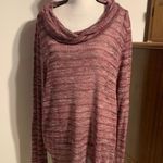 Jessica Simpson Purple Cowl Neck Sweater Photo 0