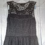Garage  Black Lace Sleeveless Goth Indie Sleeze Dress Photo 5