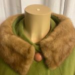 Vintage Marvelous Mrs Maisel Cashmere Coat Green Size L Photo 10
