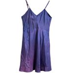 Vintage Purple Strappy Slip Dress size Medium Photo 4