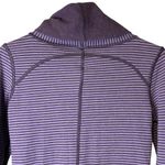 Lululemon In a Cinch Reversible Pullover Purple Striped Small See Measurements Photo 5