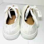 Loft Off White Eyelet Sneakers Photo 7