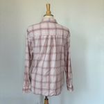 Charter Club Pastel Pink Plaid Button Down Shirt Photo 1