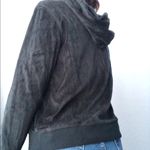 PacSun  black velvet velour material hoodie Photo 2