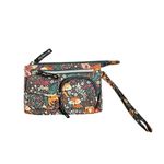 Lily bloom  Colorful Fox Pattern Wristlet Photo 1