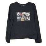 ZARA Trafaluc Woman's Casual Heavyweight Graphic Crewneck Sweater Size Medium Photo 0