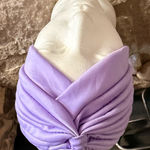 Source Unknown Lilac Turban Hat Photo 0