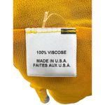 MISA Los Angeles Womens Evele Yellow Floral Printed Ruffle Mini Dress Romantic M Photo 5