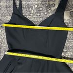 Jill Stuart Jill 8 Black Crepe Sweatheart Neckline Midi Full Skirt Midi Dress Photo 10