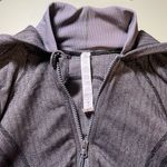 Lululemon Daily Practice Herringbone Slate Black Gray Light Hoodie Photo 12