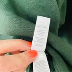 Aerie 'Running Late' Pullover Cropped Sweater Green Sz XS Photo 6