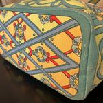 Brighton  A Winter’s Love colorful graphic Canvas travel vacation Tote,Large NWOT Photo 13